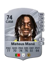 Mateus Mané - 74 - Rare