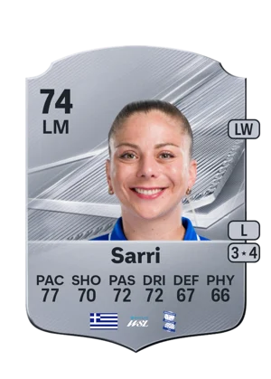 Sarri - 74 - Rare EA FC 27 card