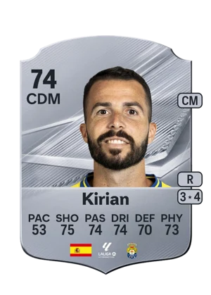 Kirian - 74 - Rare EA FC 27 card