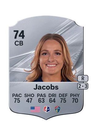 Jacobs - 74 - Rare EA FC 27 card