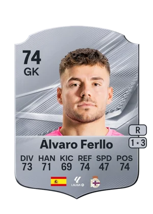 Álvaro Ferllo - 74 - Rare EA FC 27 card