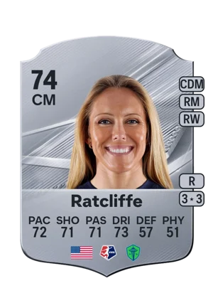 Ratcliffe - 74 - Rare EA FC 27 card