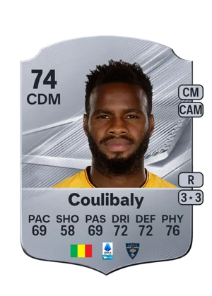 Coulibaly - 74 - Rare EA FC 27 card