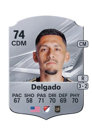 Delgado - 74 - Rare EA FC 27 card
