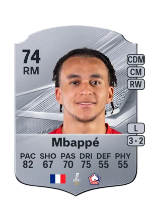 Mbappé - 74 - Rare EA FC 27 card