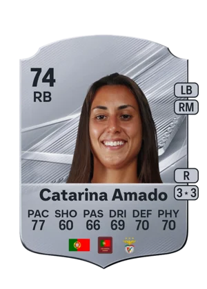 Catarina Amado - 74 - Rare EA FC 27 card