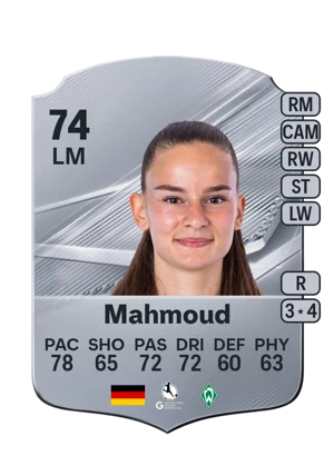 Mahmoud - 74 - Rare EA FC 27 card