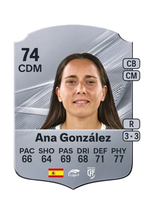Ana González - 74 - Rare EA FC 27 card