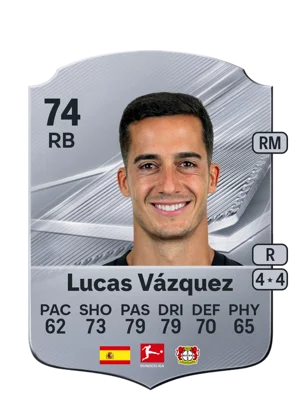 Lucas Vázquez - 74 - Rare EA FC 27 card