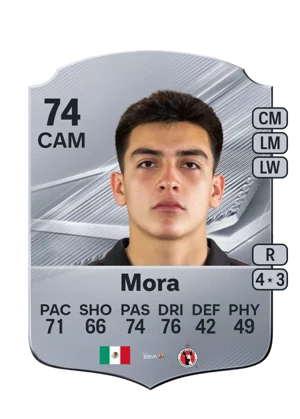 Mora - 74 - Rare EA FC 27 card