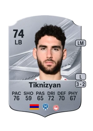 Tiknizyan - 74 - Rare EA FC 27 card