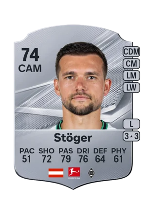 Stöger - 74 - Rare EA FC 27 card