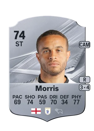 Morris - 74 - Rare EA FC 27 card