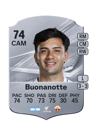 Buonanotte - 74 - Rare EA FC 27 card