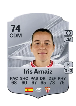 Iris Arnaiz - 74 - Rare EA FC 27 card