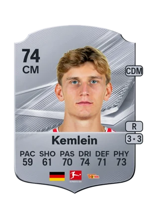Kemlein - 74 - Rare EA FC 27 card