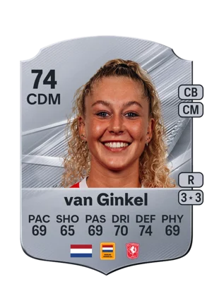van Ginkel - 74 - Rare EA FC 27 card