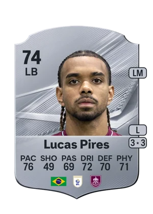 Lucas Pires - 74 - Rare EA FC 27 card