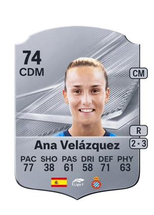 Ana Velázquez - 74 - Rare EA FC 27 card