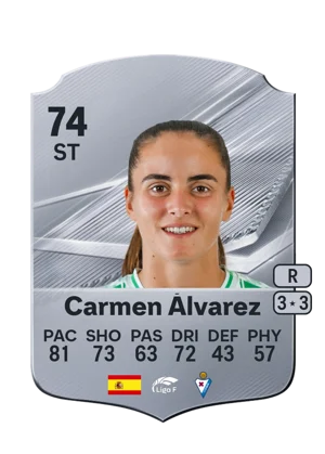 Carmen Álvarez - 74 - Rare EA FC 27 card