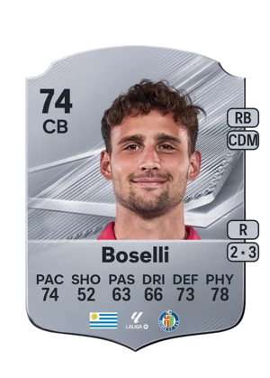 Boselli - 74 - Rare EA FC 27 card
