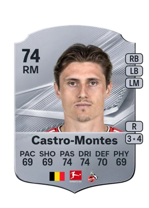 Castro-Montes - 74 - Rare EA FC 27 card