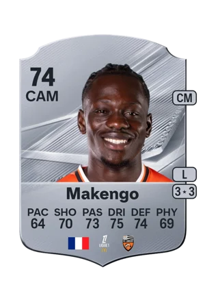 Makengo - 74 - Rare EA FC 27 card