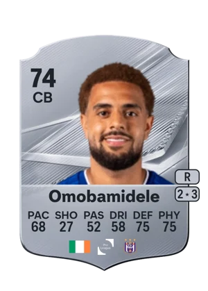 Omobamidele - 74 - Rare EA FC 27 card