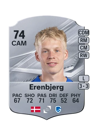 Erenbjerg - 74 - Rare EA FC 27 card
