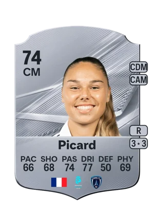 Picard - 74 - Rare EA FC 27 card