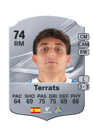 Terrats - 74 - Rare EA FC 27 card