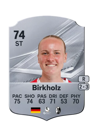 Birkholz - 74 - Rare EA FC 27 card