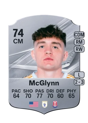 McGlynn - 74 - Rare EA FC 27 card