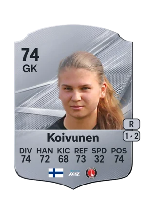 Koivunen - 74 - Rare EA FC 27 card