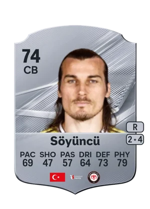 Söyüncü - 74 - Rare EA FC 27 card