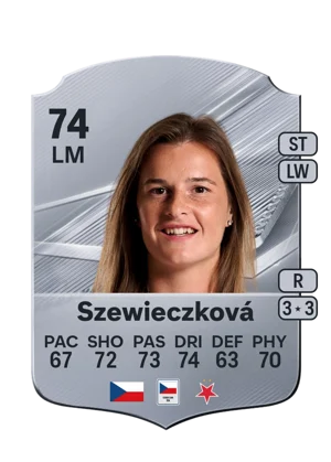 Szewieczková - 74 - Rare EA FC 27 card