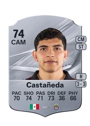 Castañeda - 74 - Rare EA FC 27 card