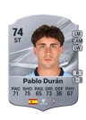 Pablo Durán - 74 - Rare