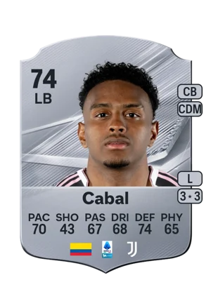 Cabal - 74 - Rare EA FC 27 card