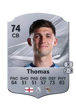 Thomas - 74 - Rare EA FC 27 card