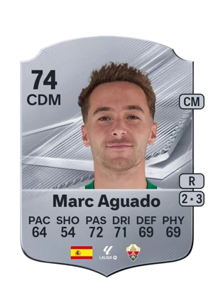Marc Aguado - 74 - Rare EA FC 27 card