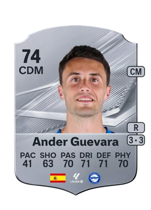 Ander Guevara - 74 - Rare EA FC 27 card