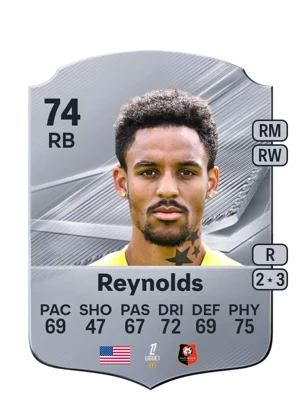 Reynolds - 74 - Rare EA FC 27 card