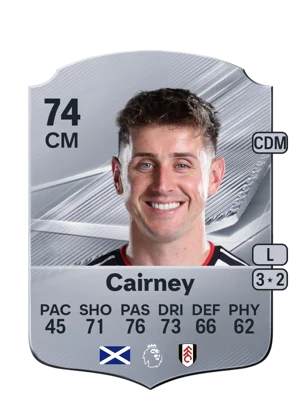 Cairney - 74 - Rare EA FC 27 card