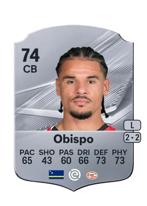 Obispo - 74 - Rare EA FC 27 card