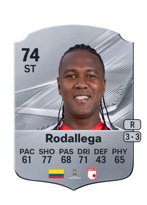 Rodallega - 74 - Rare EA FC 27 card