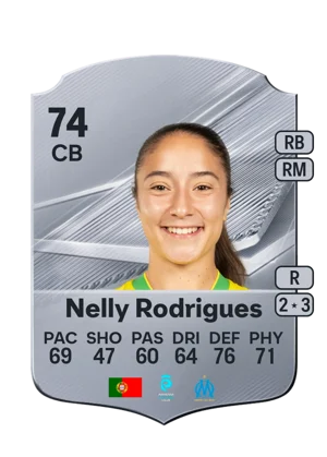 Nelly Rodrigues - 74 - Rare EA FC 27 card