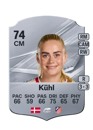 Kühl - 74 - Rare EA FC 27 card