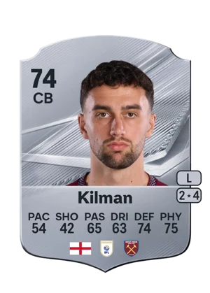 Kilman - 74 - Rare EA FC 27 card