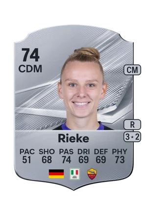 Rieke - 74 - Rare EA FC 27 card